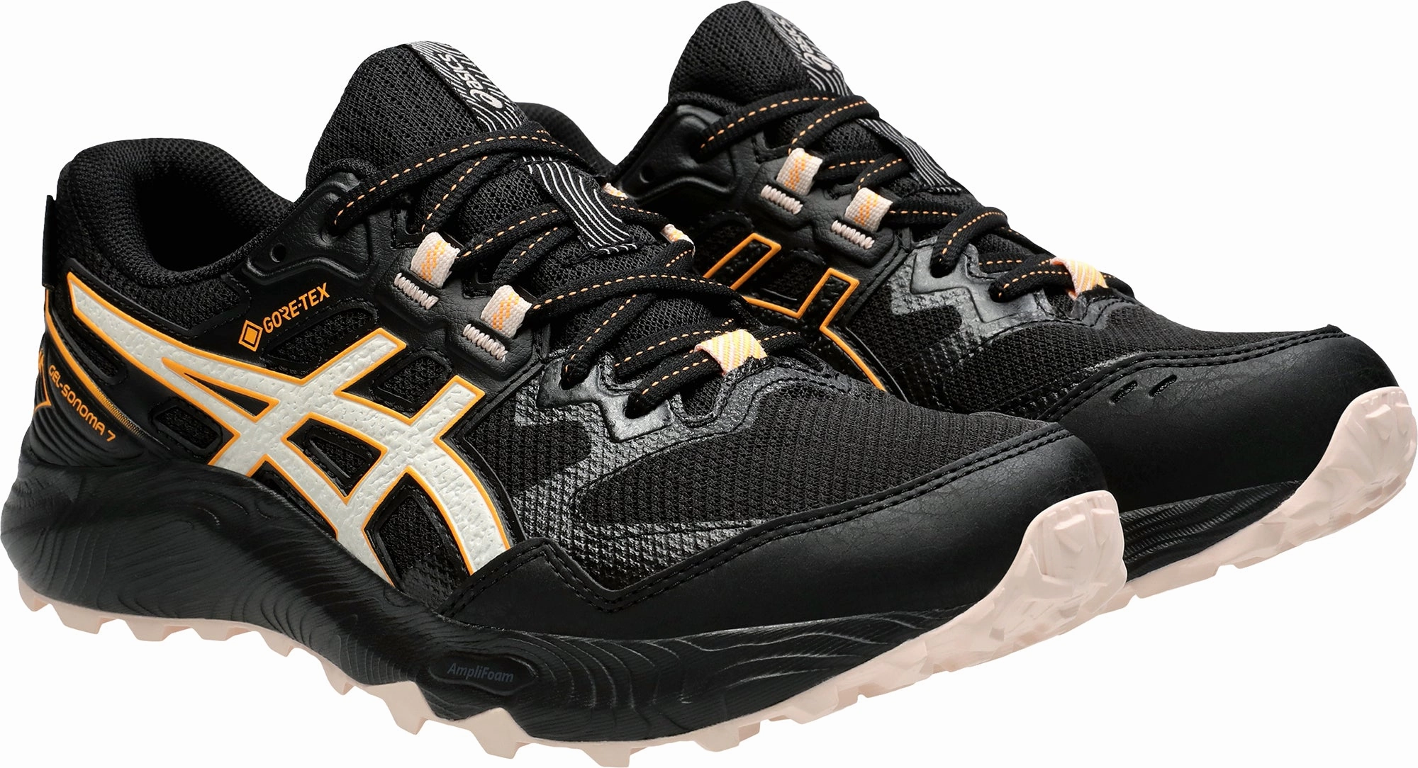 Orthopedic Friendly Design Asics Gel Sonoma 7 GORE-TEX Womens Running Shoes - Black