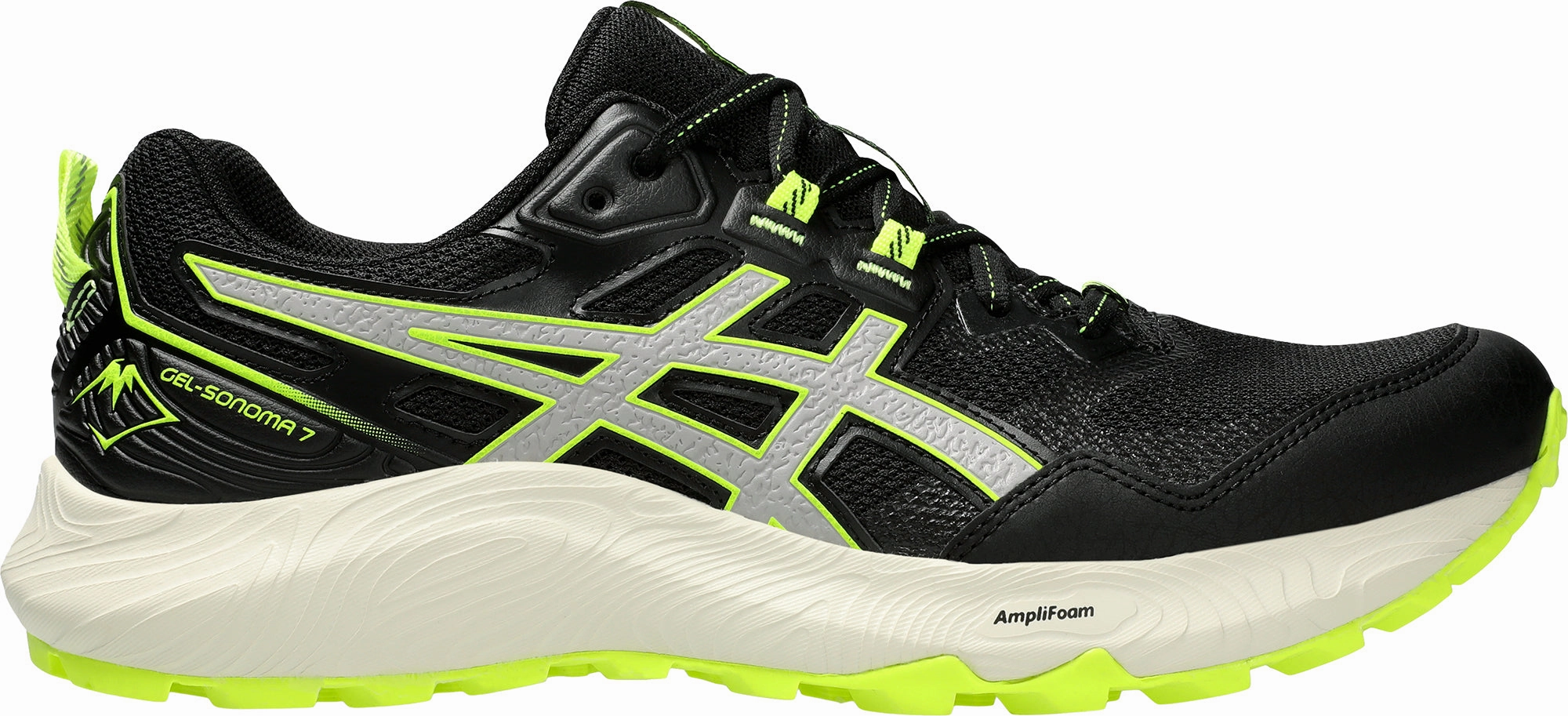 motion - control - feature shoes Asics Gel Sonoma 7 Mens Trail Running Shoes - Black