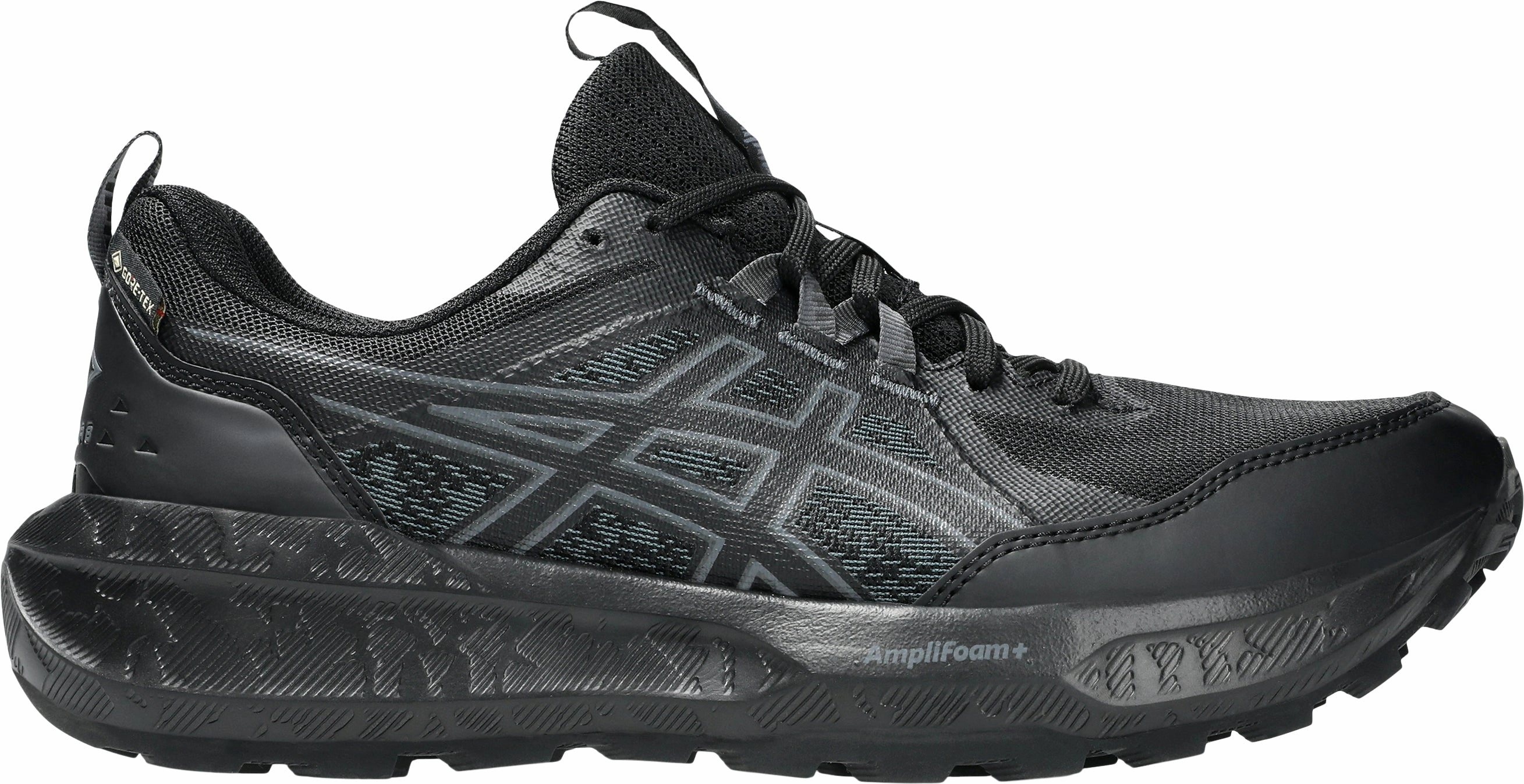 travel - friendly shoes Gradient Density Asics Gel Sonoma 8 GORE-TEX Womens Trail Running Shoes - Black