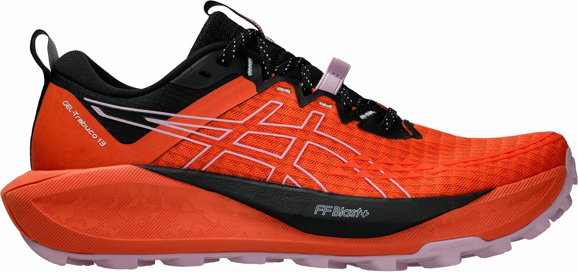 Asics Gel Trabuco 13 Womens Trail Running Shoes - Orange casual running footwear