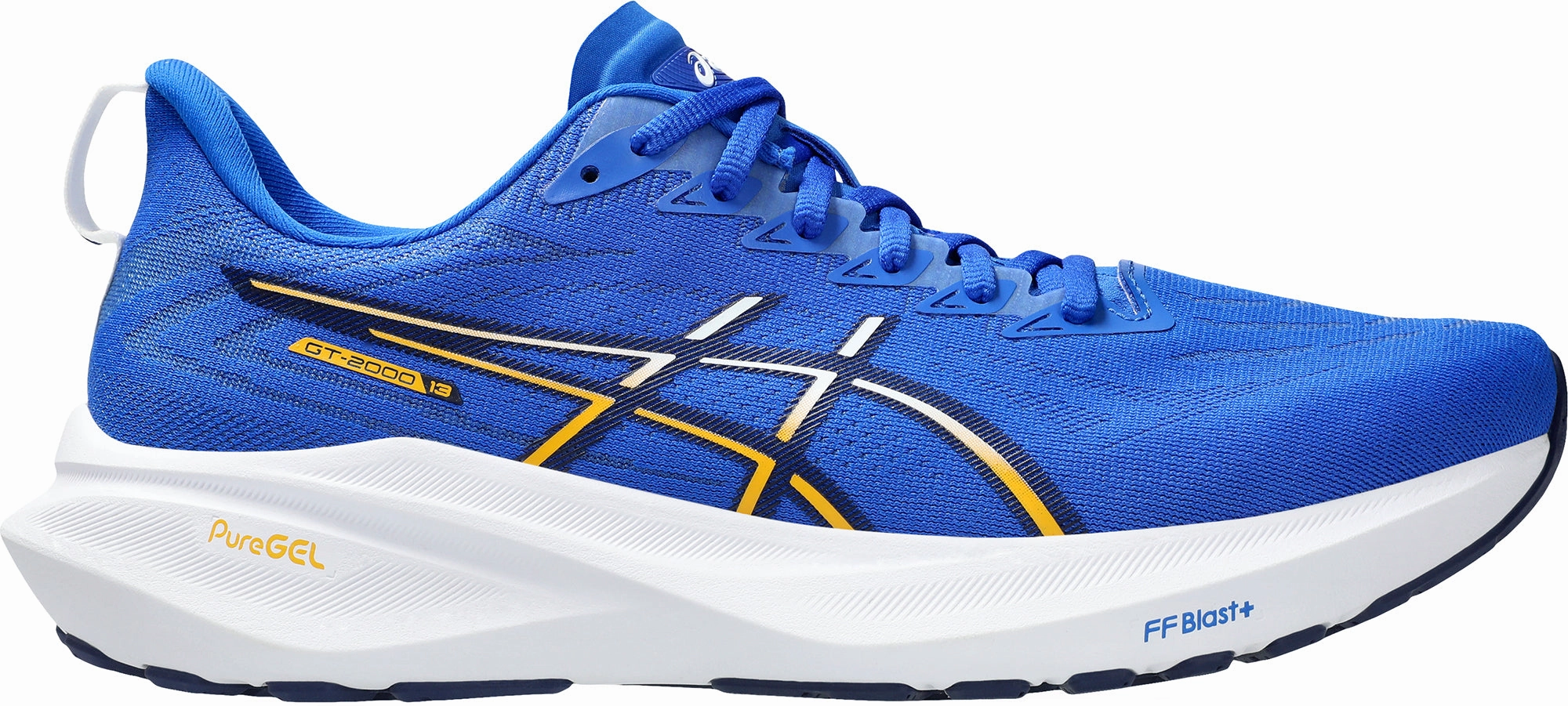 Asics GT 2000 13 Mens Running Shoes - Blue Orthotic Friendly Insole