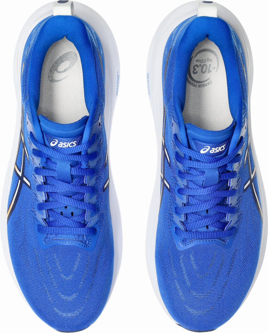 Mid-top Asics GT 2000 13 Mens Running Shoes - Blue