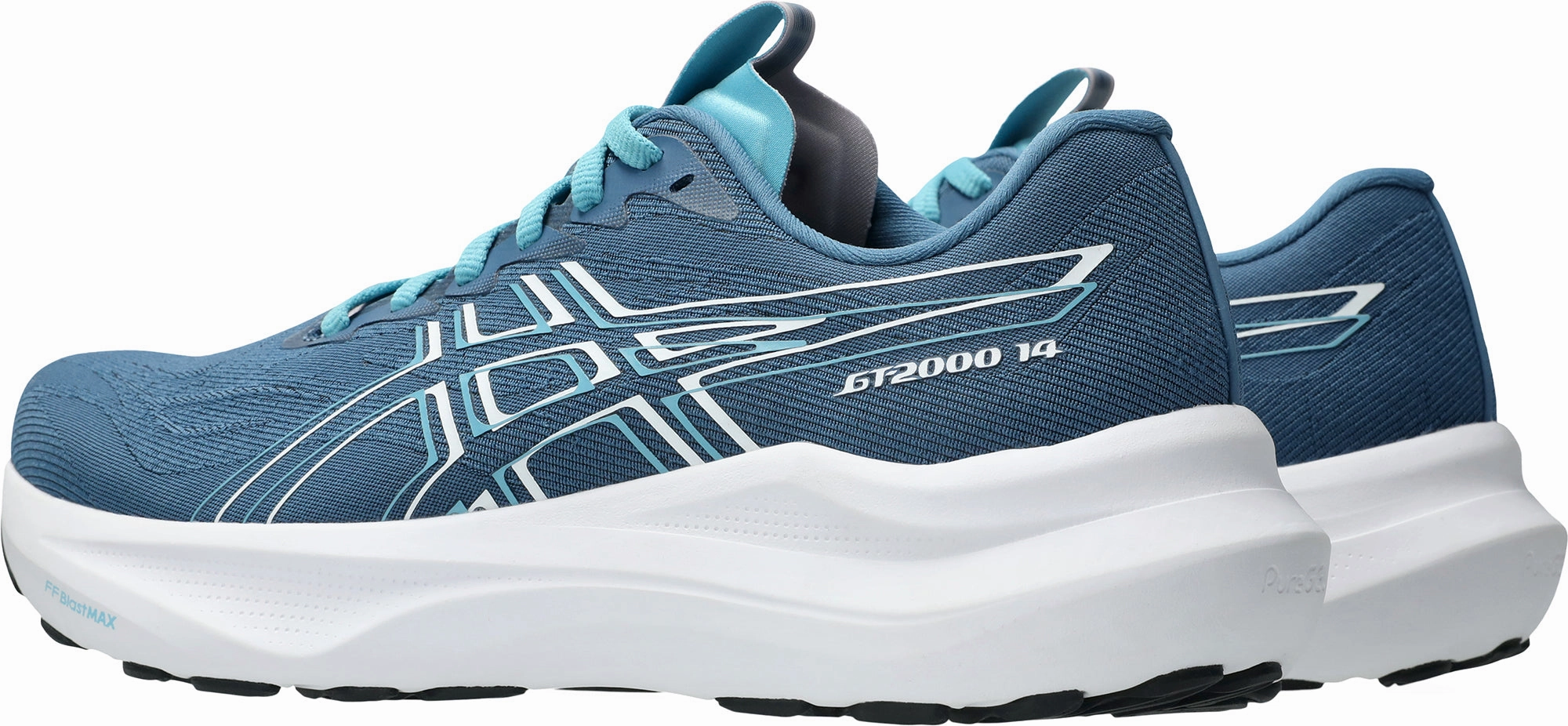 Asics GT 2000 14 Womens Running Shoes - Blue Youth model forefoot - support - feature - responsiveness shoes