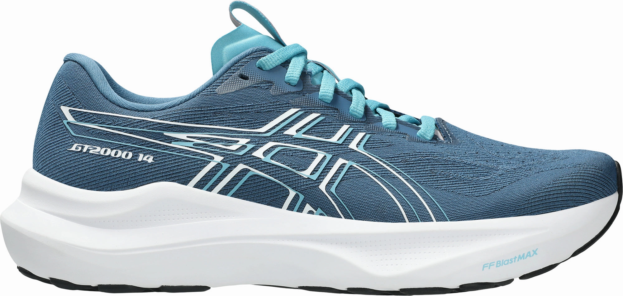 Asics GT 2000 14 Womens Running Shoes - Blue Performance Fit