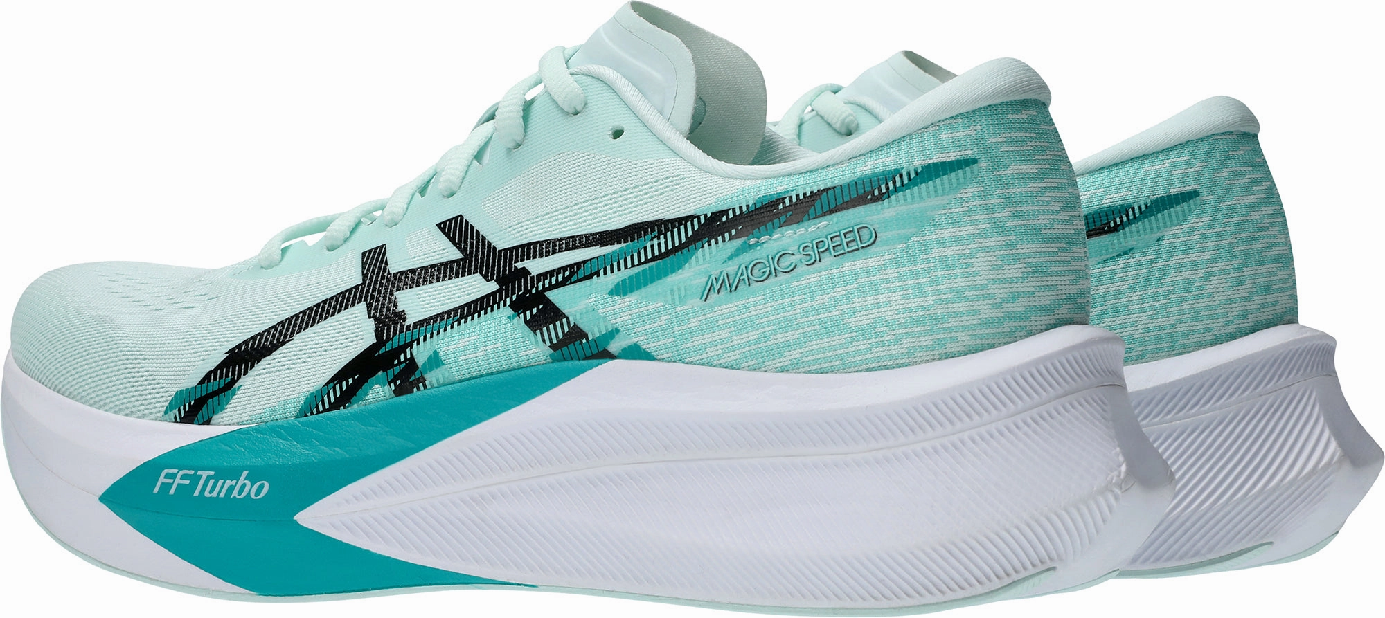 Sustainable Construction Asics Magic Speed 4 Mens Running Shoes - Green