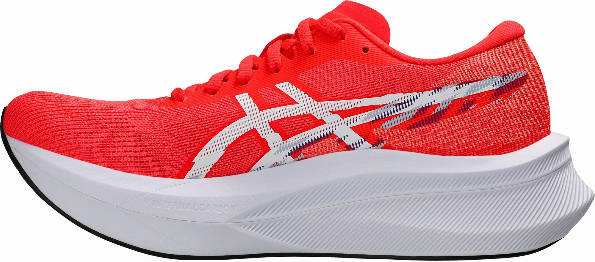 Wide Toe Box Option Asics Magic Speed 4 Womens Running Shoes - Red