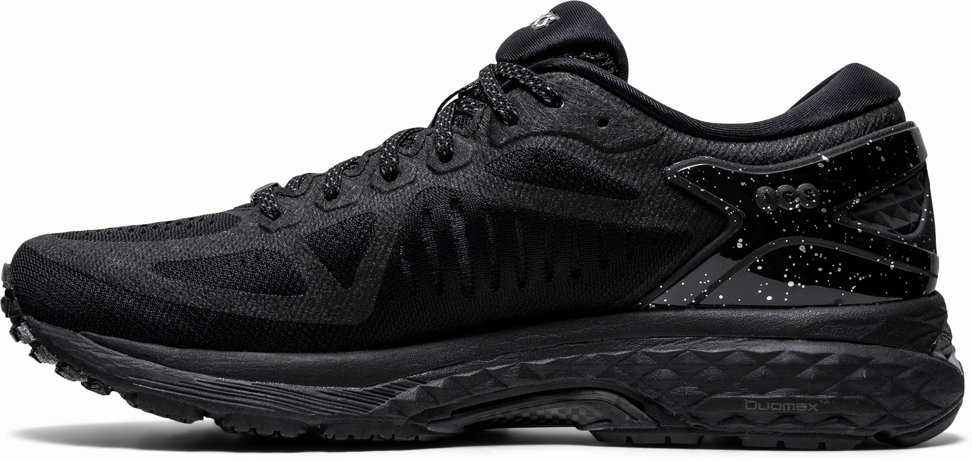 running on a clay track shoes Agility Performance Asics MetaRun Womens Running Shoes - Black