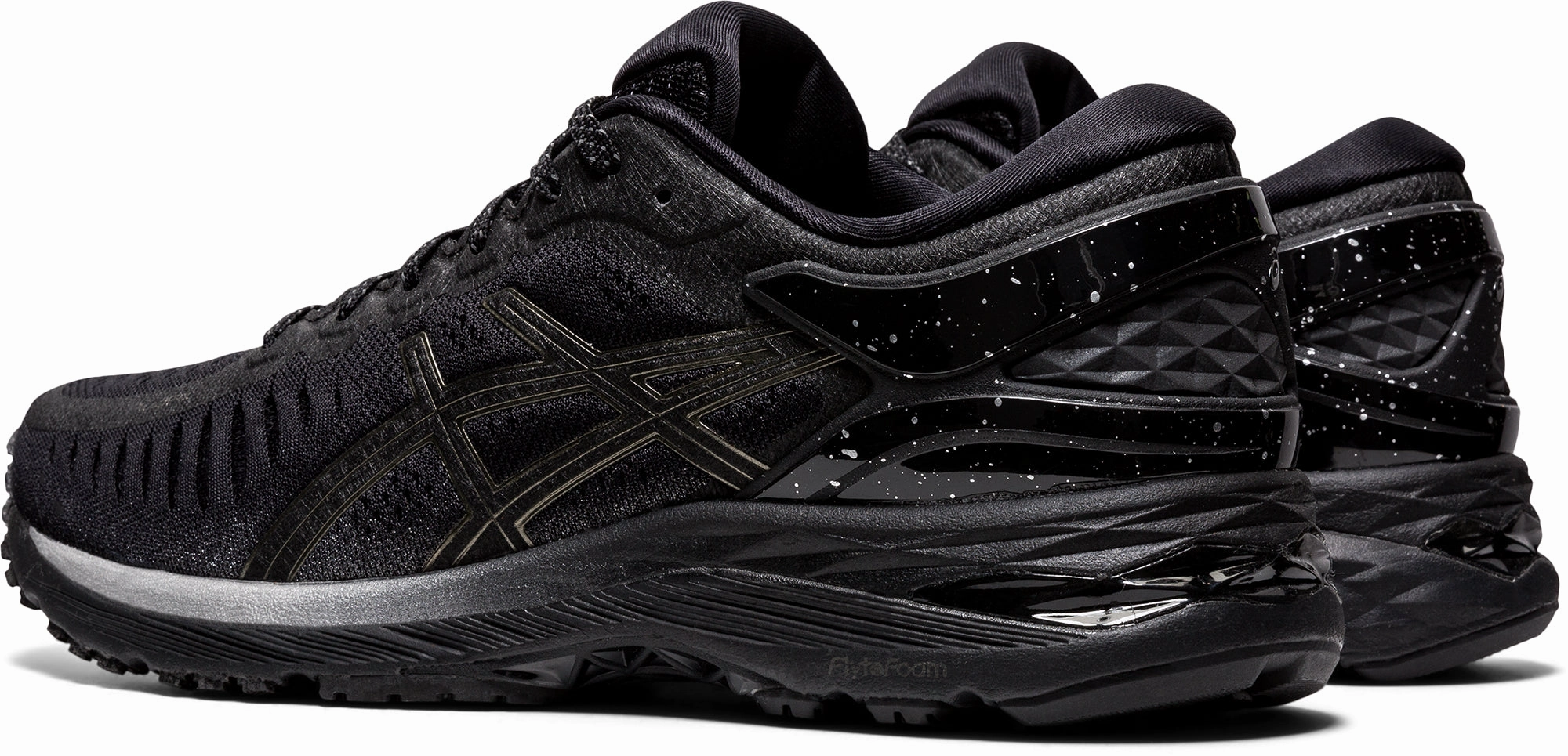 Asics MetaRun Womens Running Shoes - Black Comfortable Base