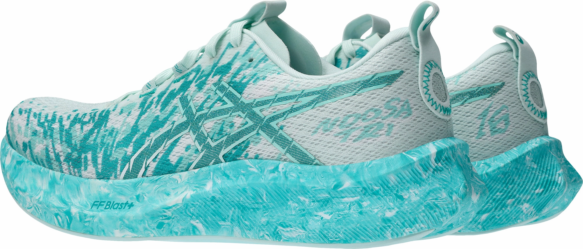 Asics Noosa Tri 16 Mens Running Shoes - White easy - to - clean shoe feature