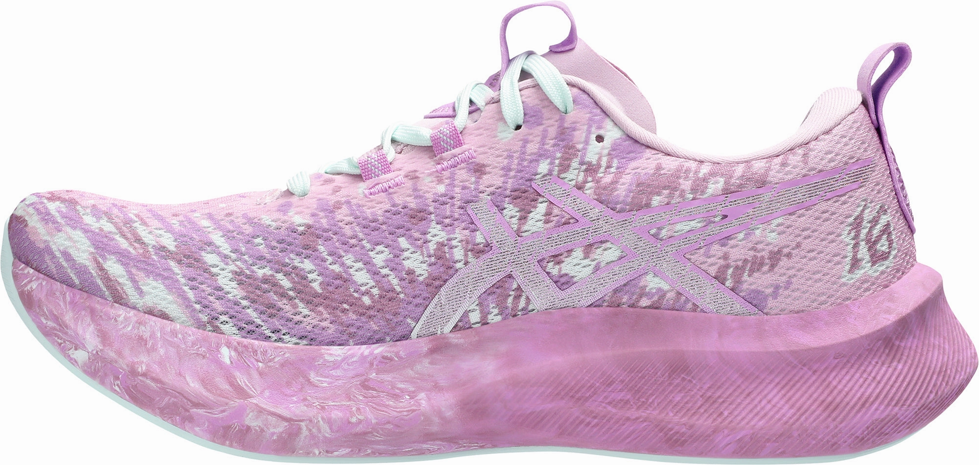 cross - country runner running shoes for men in their 60s Asics Noosa Tri 16 Womens Running Shoes - Pink