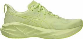 knee - high sock scratch - resistant - finish - toughness shoes Asics NovaBlast 5 Lite-Show Mens Running Shoes - Yellow