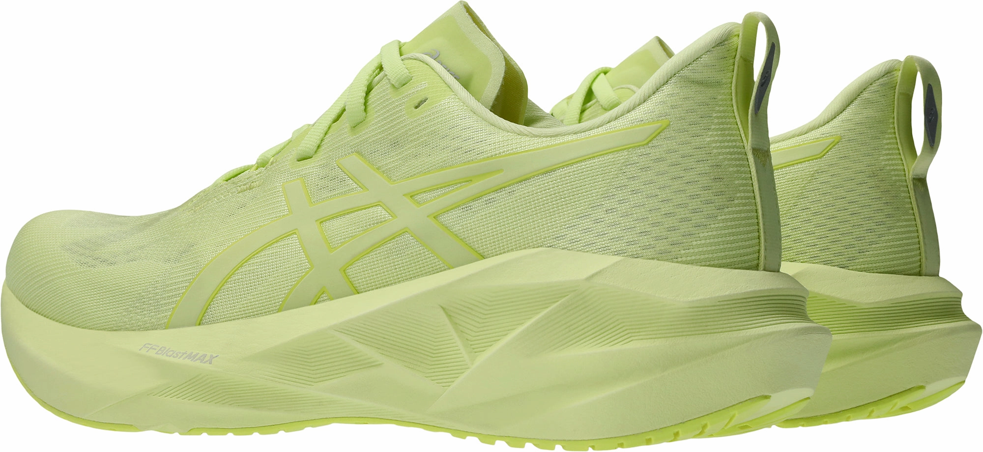 Asics NovaBlast 5 Lite-Show Mens Running Shoes - Yellow foam - cushioned shoes Breathable Synthetic Layers
