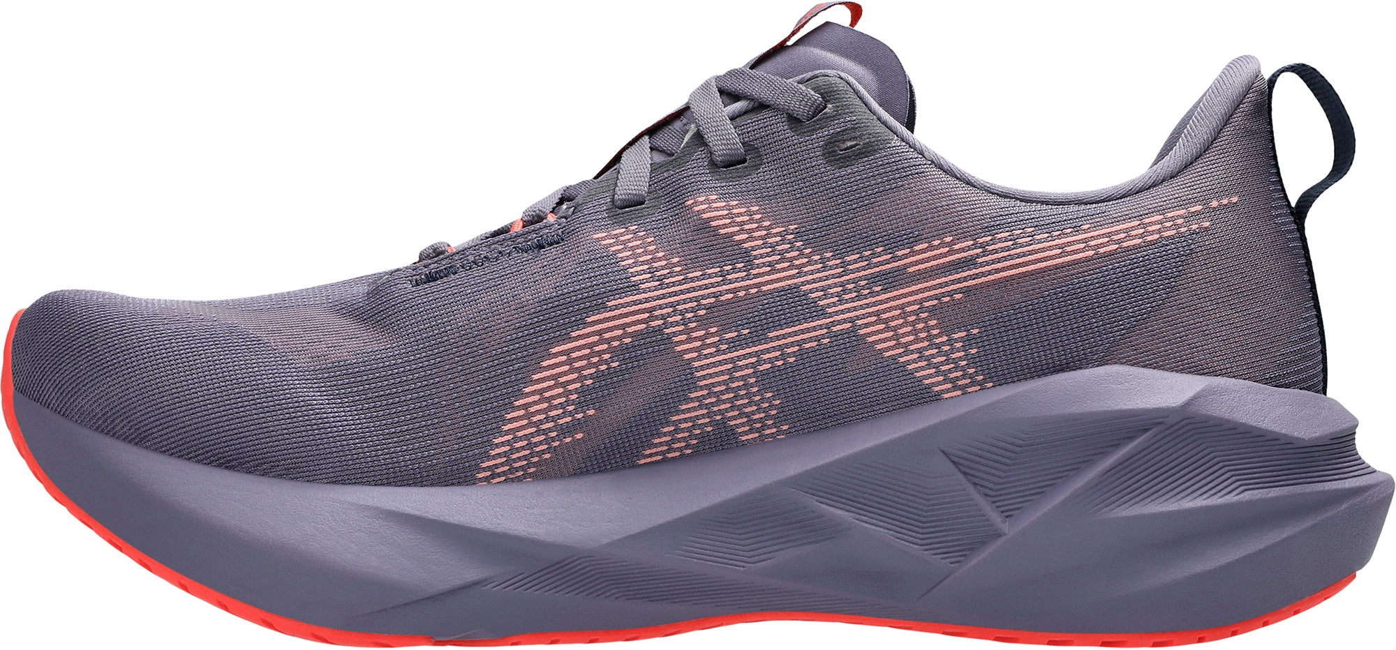 Cross country ability running in a gondola area shoes Asics NovaBlast 5 Mens Running Shoes - Purple