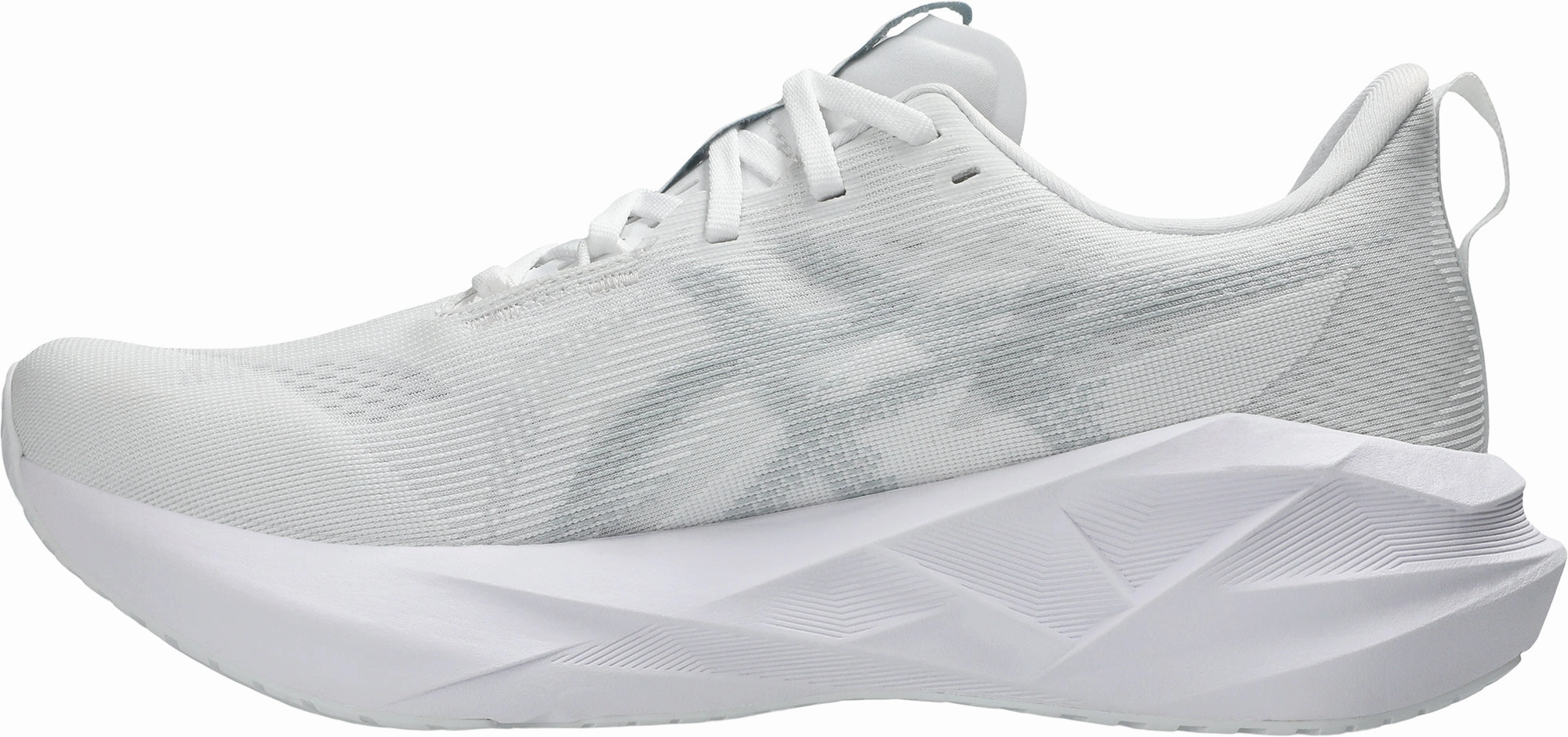 Asics NovaBlast 5 Mens Running Shoes - White hill running