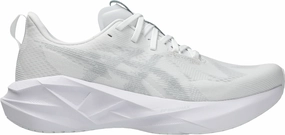 Asics NovaBlast 5 Mens Running Shoes - White team - sports Tread Pattern