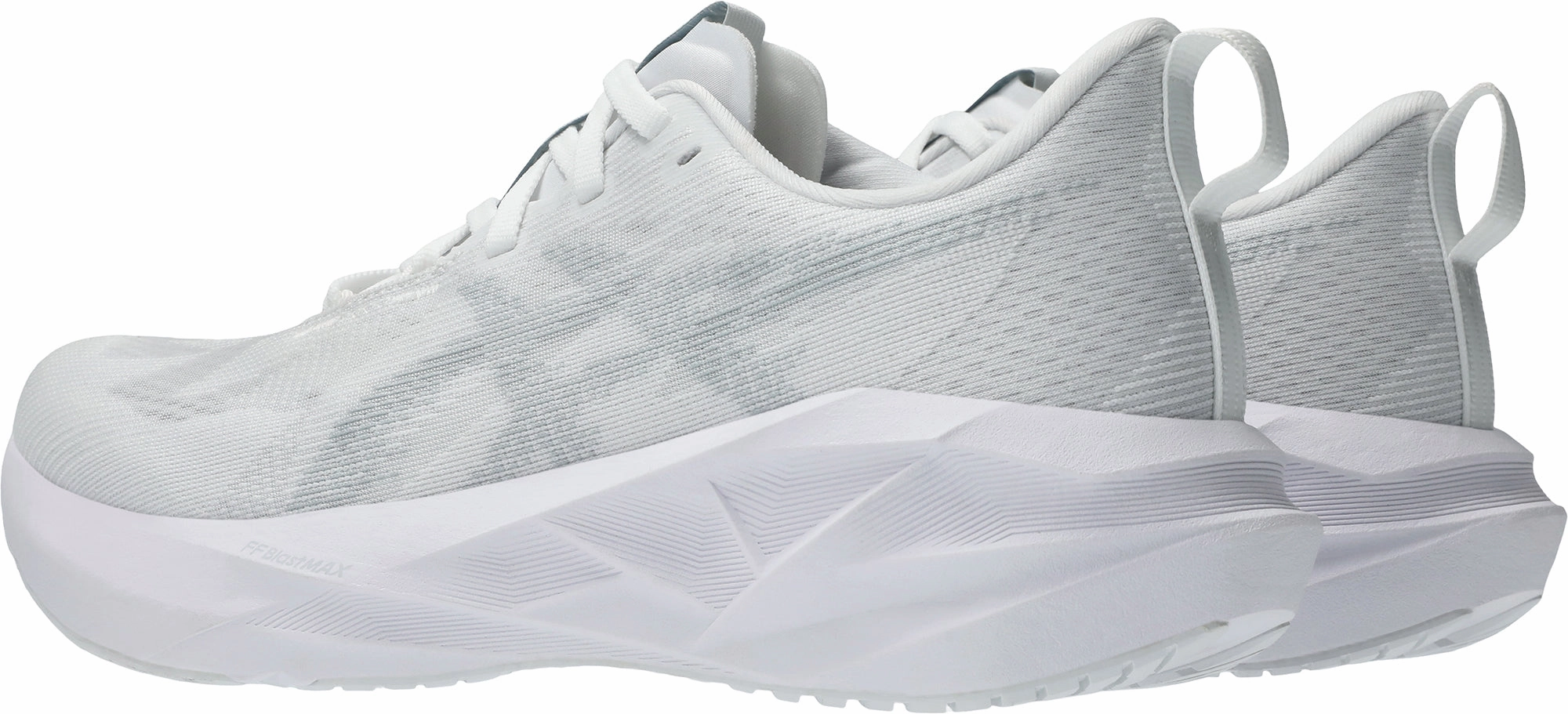 Asics NovaBlast 5 Womens Running Shoes - White Breathable - mesh Adaptive - fit