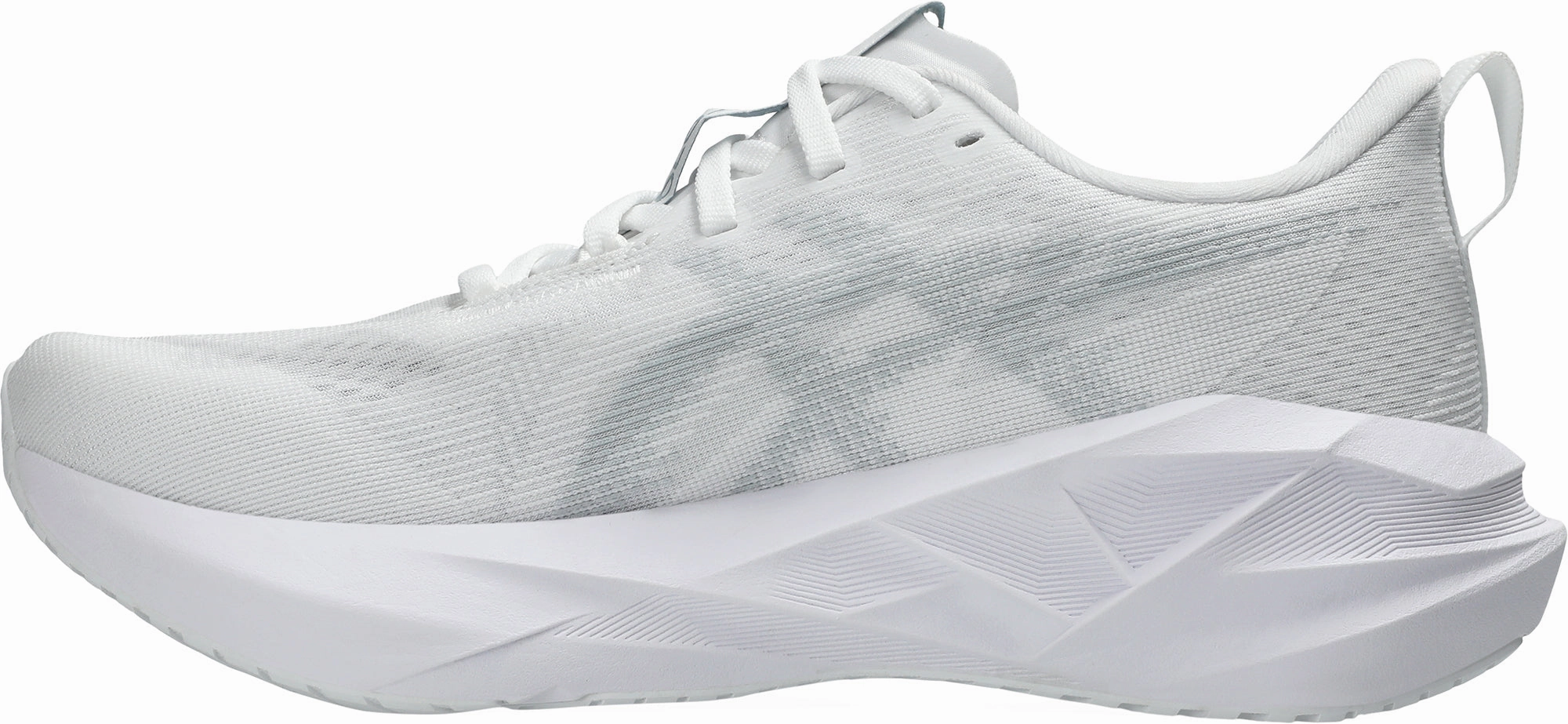 Asics NovaBlast 5 Womens Running Shoes - White running for self - discovery Odor Control Insole