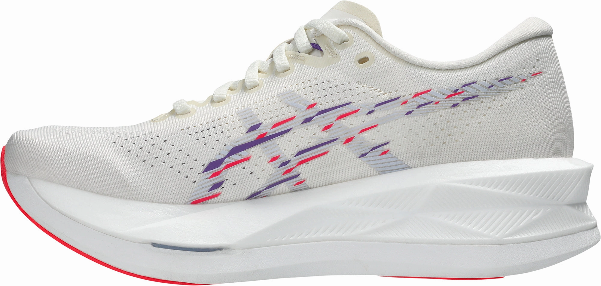 Asics SonicBlast Womens Running Shoes - White soft - sole shoes