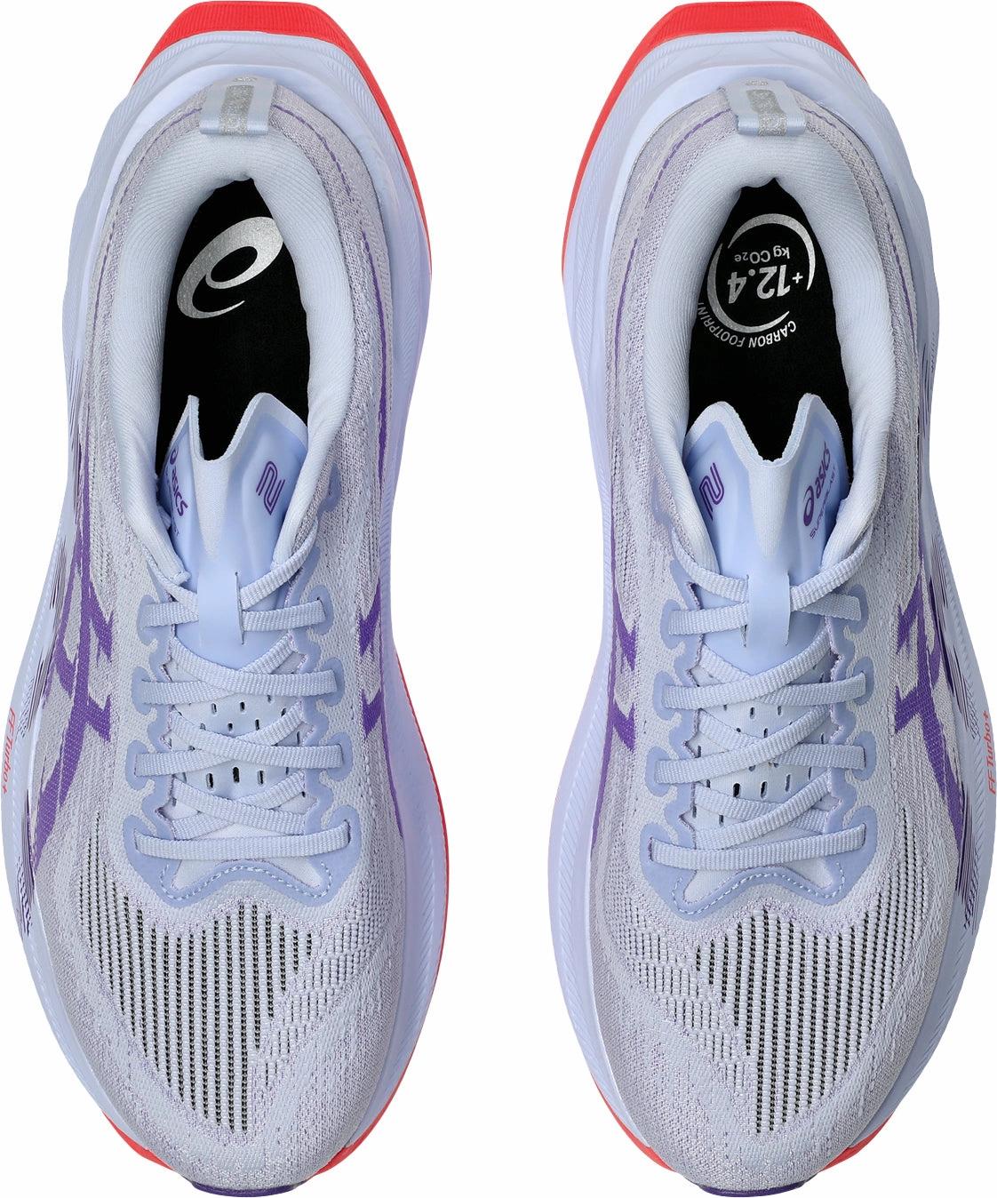 Asics SuperBlast 2 Mens Running Shoes - Blue Thermal Bonded Overlays Dynamic Flex System