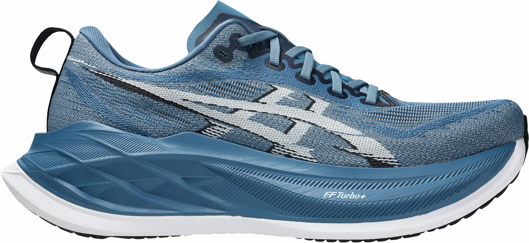 Stability frame Impact Absorption Technology Asics SuperBlast 2 Mens Running Shoes - Blue