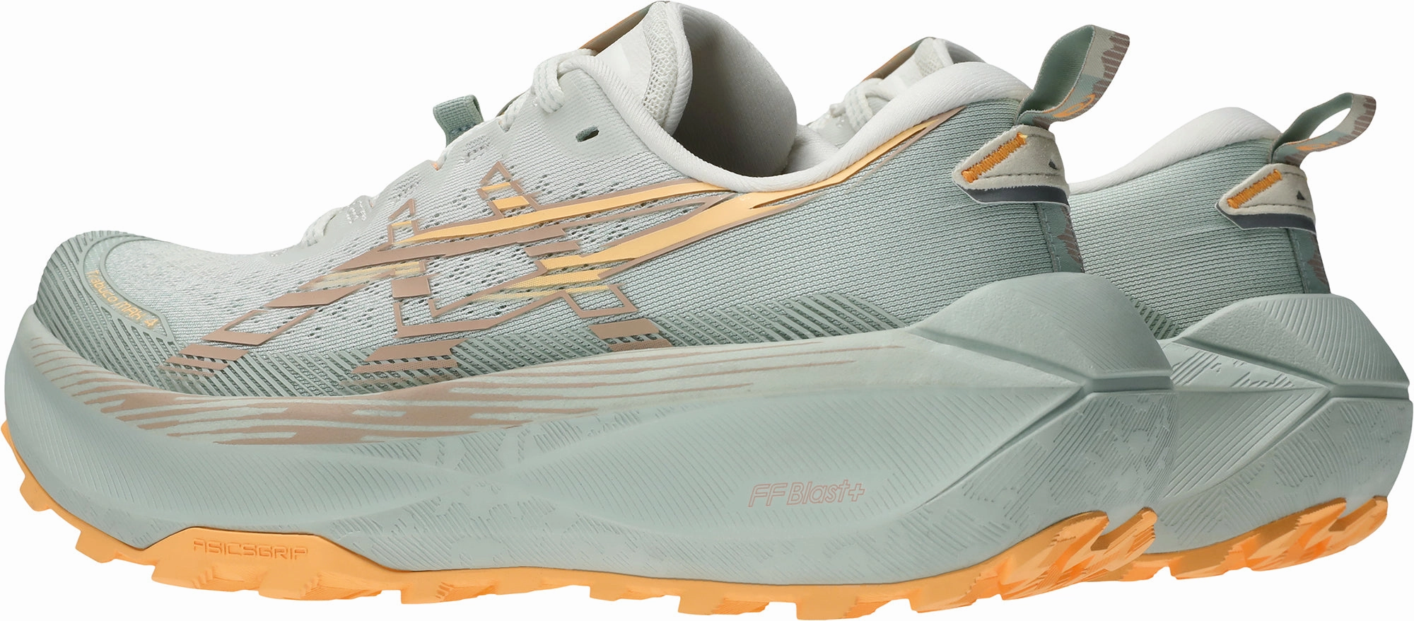 Sunny day run Asics Trabuco Max 4 Womens Trail Running Shoes - Green