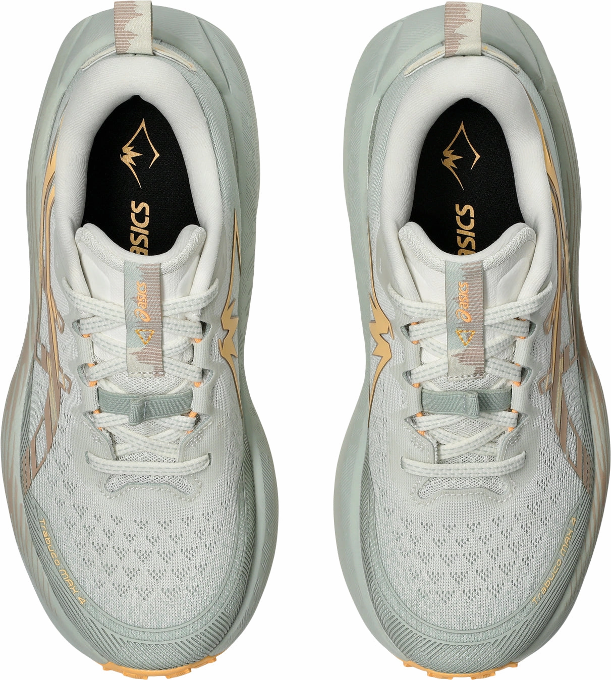 Thermal Regulation Layer Asics Trabuco Max 4 Womens Trail Running Shoes - Green