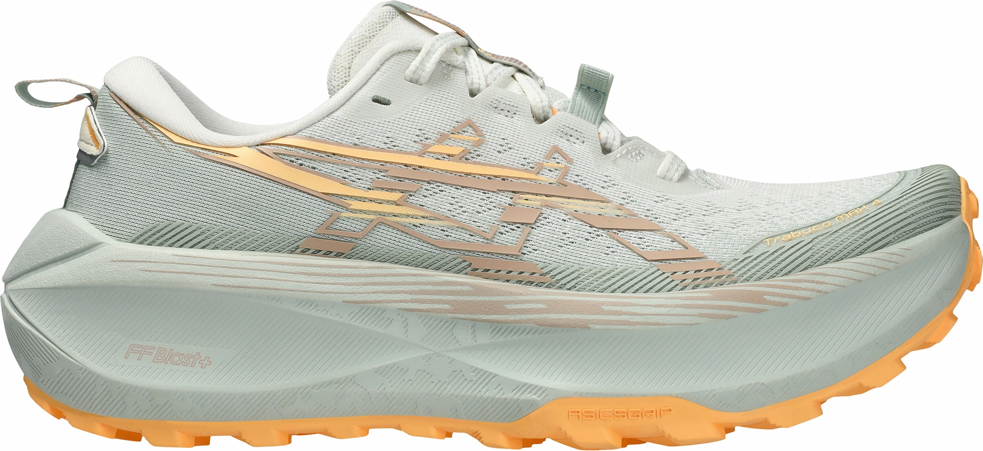 cushioning system Asics Trabuco Max 4 Womens Trail Running Shoes - Green