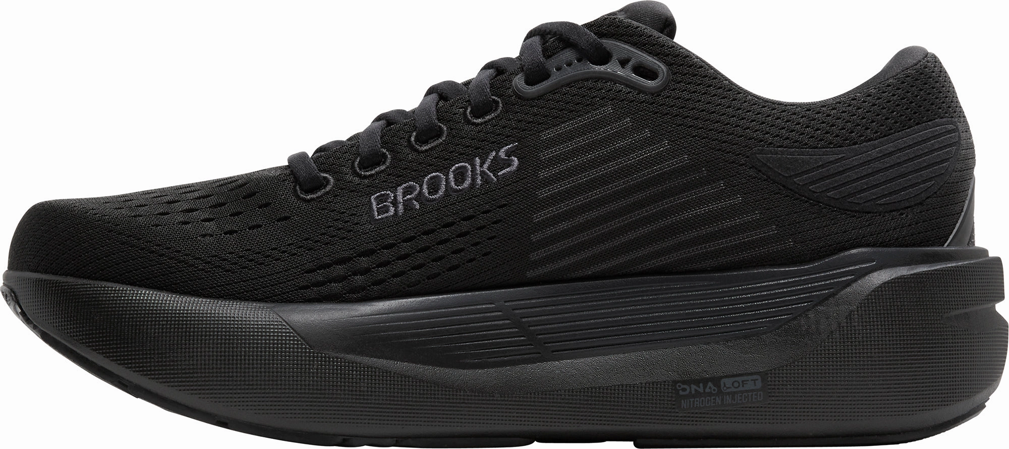 Brooks Ghost Max 3 Mens Running Shoes - Black evening running gear
