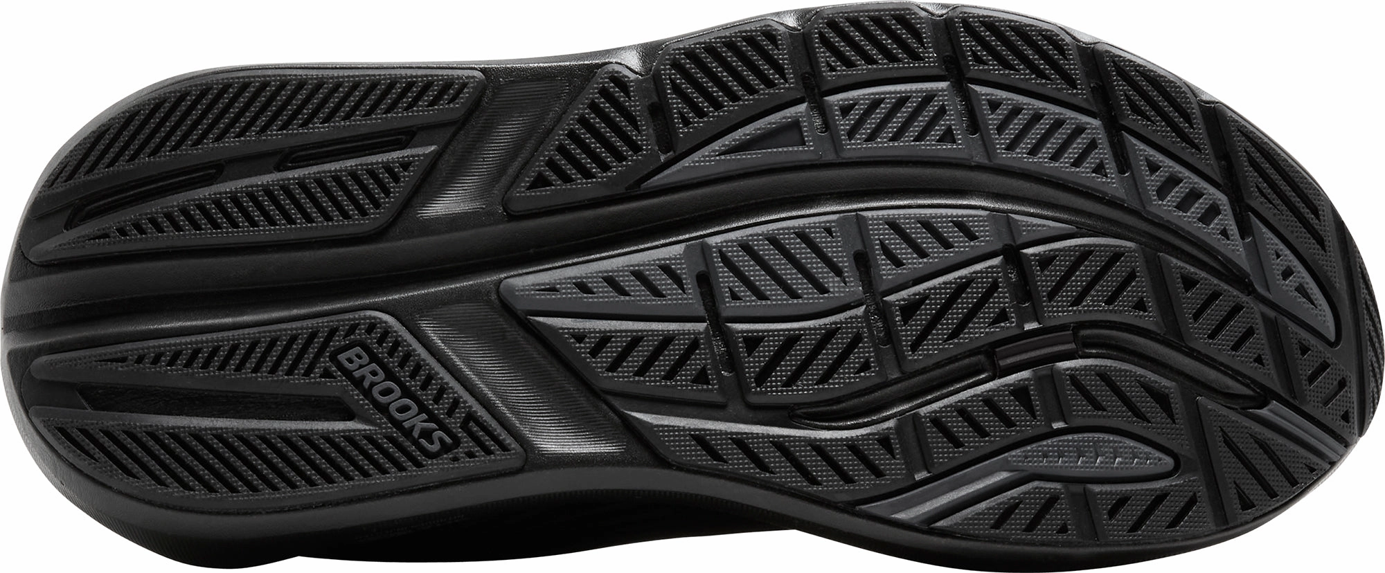 Triple Layer Airflow Channels Brooks Ghost Max 3 Mens Running Shoes - Black