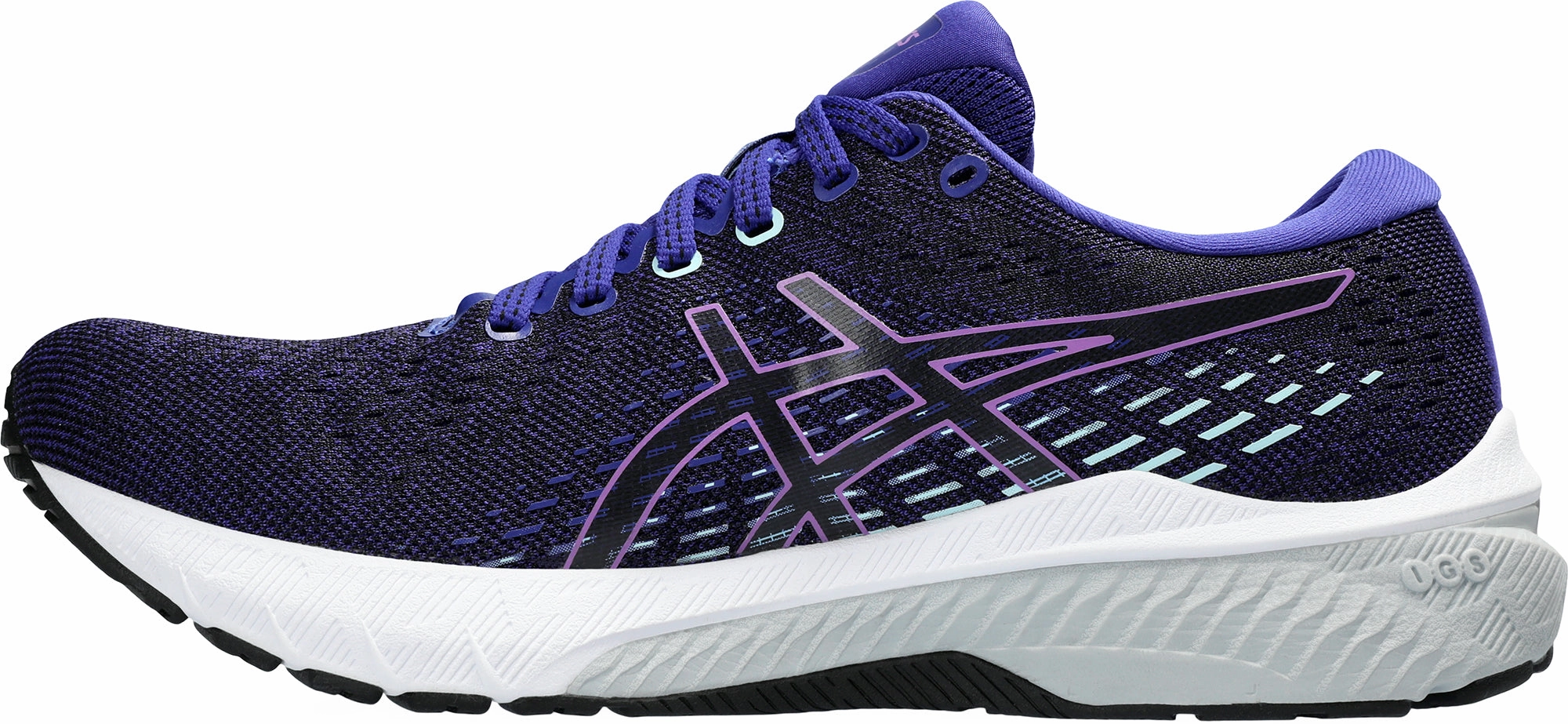 Asics Gel Pursue 8 Womens Running Shoes - Blue slip-resistant Puma Suede