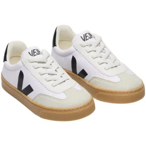 Veja White Black Small Volley Sneakers High Rebound Foam Stable platform
