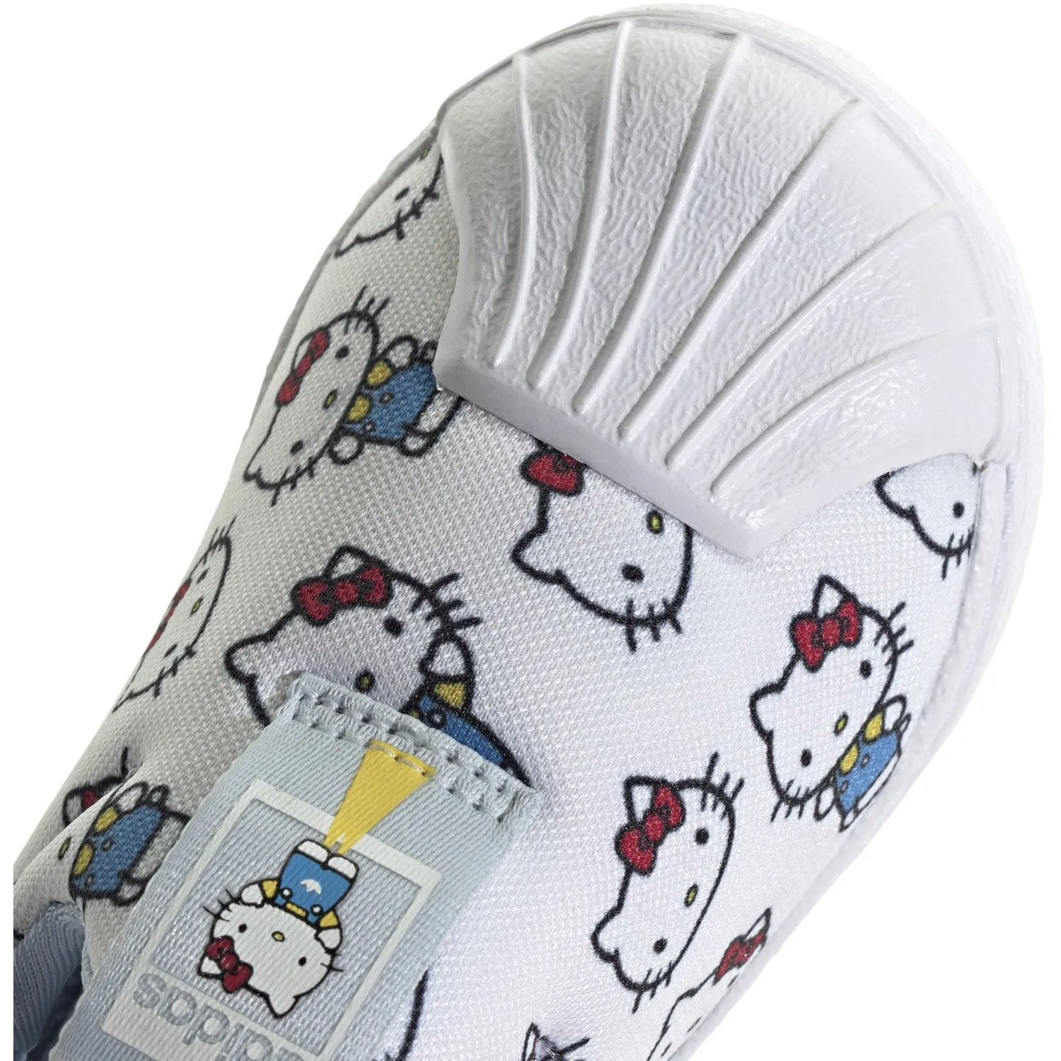 Tensile Strength Stitchless Construction adidas Originals Cloud White/Halo Blue/Glow Blue Superstar 360 I Sneakers