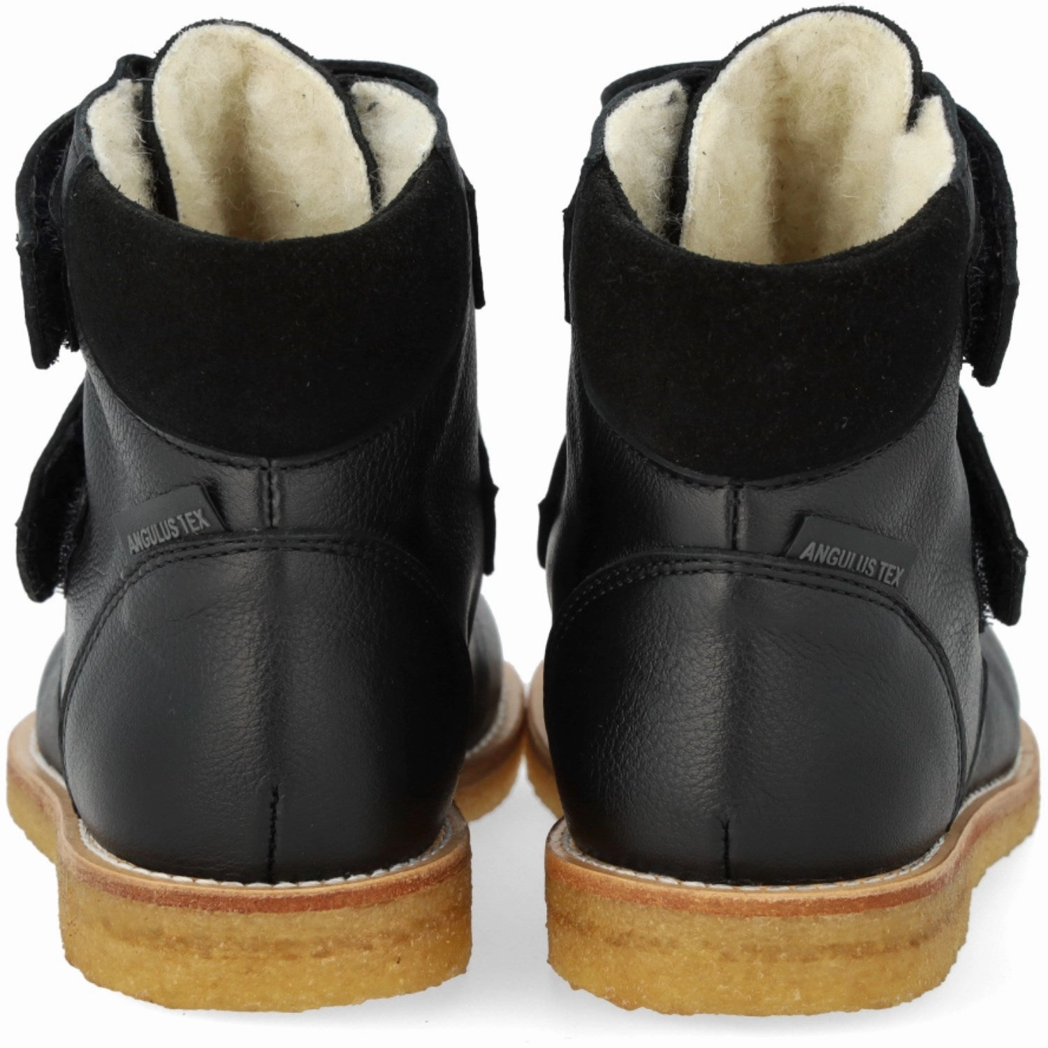 hypoallergenic Padded Interior Outdoor Trek Angulus Black/Black Glitter TEX Boot with Sparkling Glitter Hearts