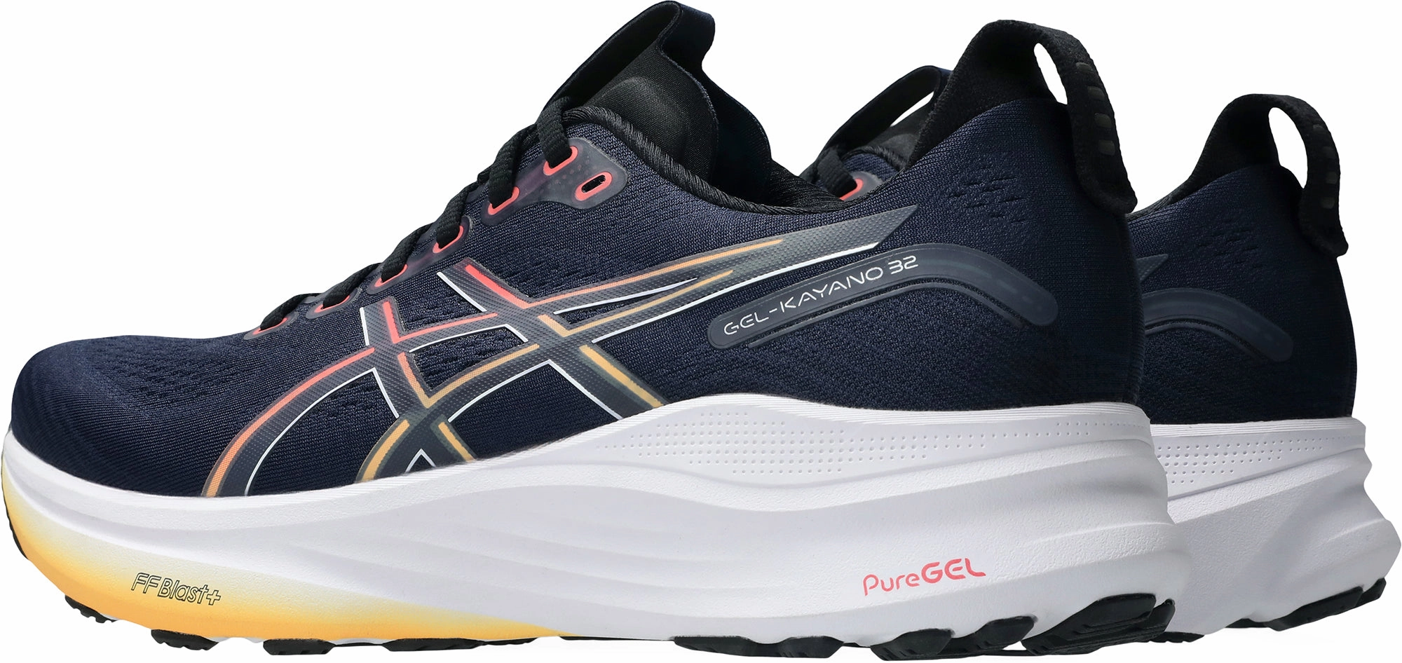 Asics Gel Kayano 32 Mens Running Shoes - Blue competitive running shoes