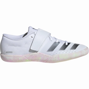 adidas Adizero Throws Field Event Spikes - White Foot Drive Player Support