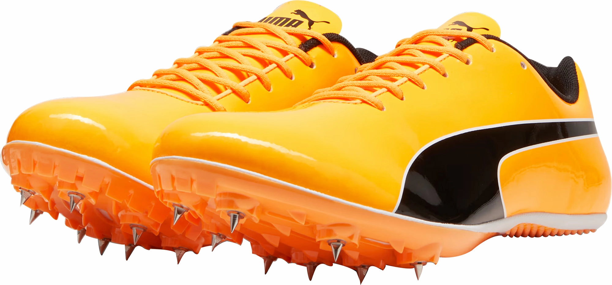 Zone Focus Ankle Guard Puma evoSpeed Sprint 14.5 Running Spikes - Orange