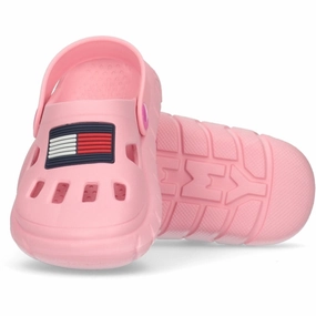 Light Fit Modern Steps Tommy Hilfiger Flag Comfy Sandal Pink