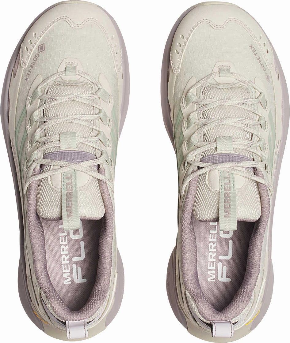 Famous eco - materials Merrell Moab Speed 2 GORE-TEX Womens Walking Shoes - Cream