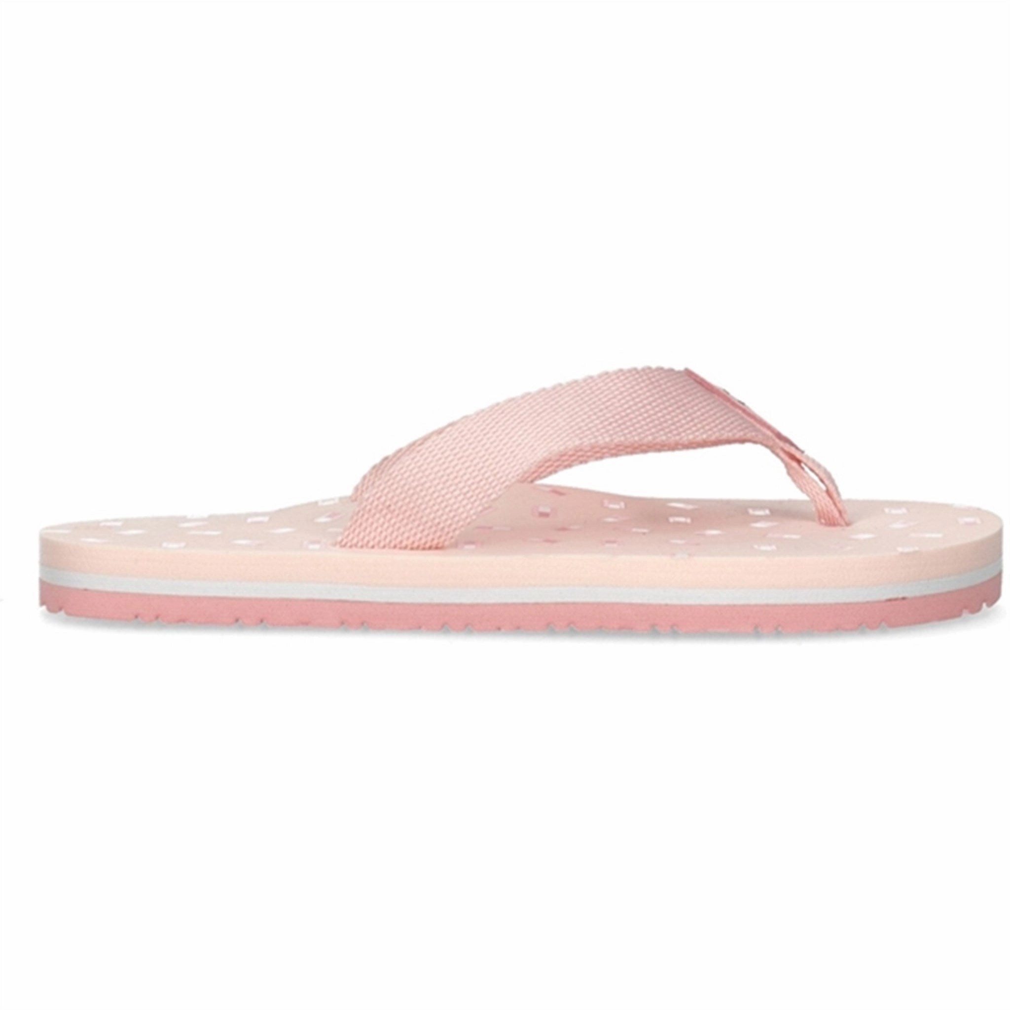 Tommy Hilfiger Flag Flip Flop Pink Non Toxic Construction Flex grooves