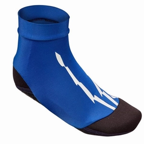 BECO Swim Socks Blue Padded Meet Friend