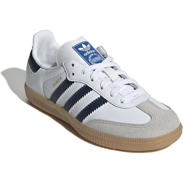 Breathable lining fabric adidas Originals SAMBA OG C Sneakers Cloud White / Night Indigo / Gum