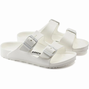 Comfortable Beach Footwear Birkenstock Arizona EVA Kids White Sandals
