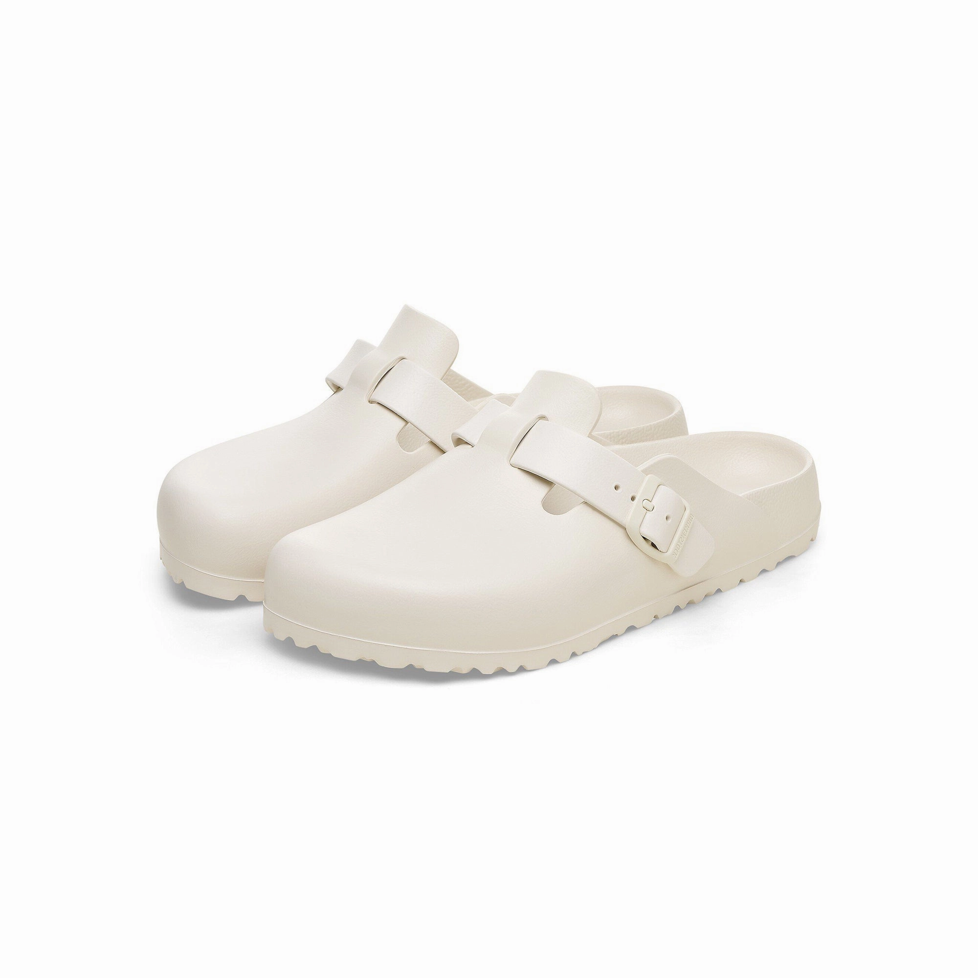 heel - support - system Birkenstock Mens Boston Eggshell EVA Slippers