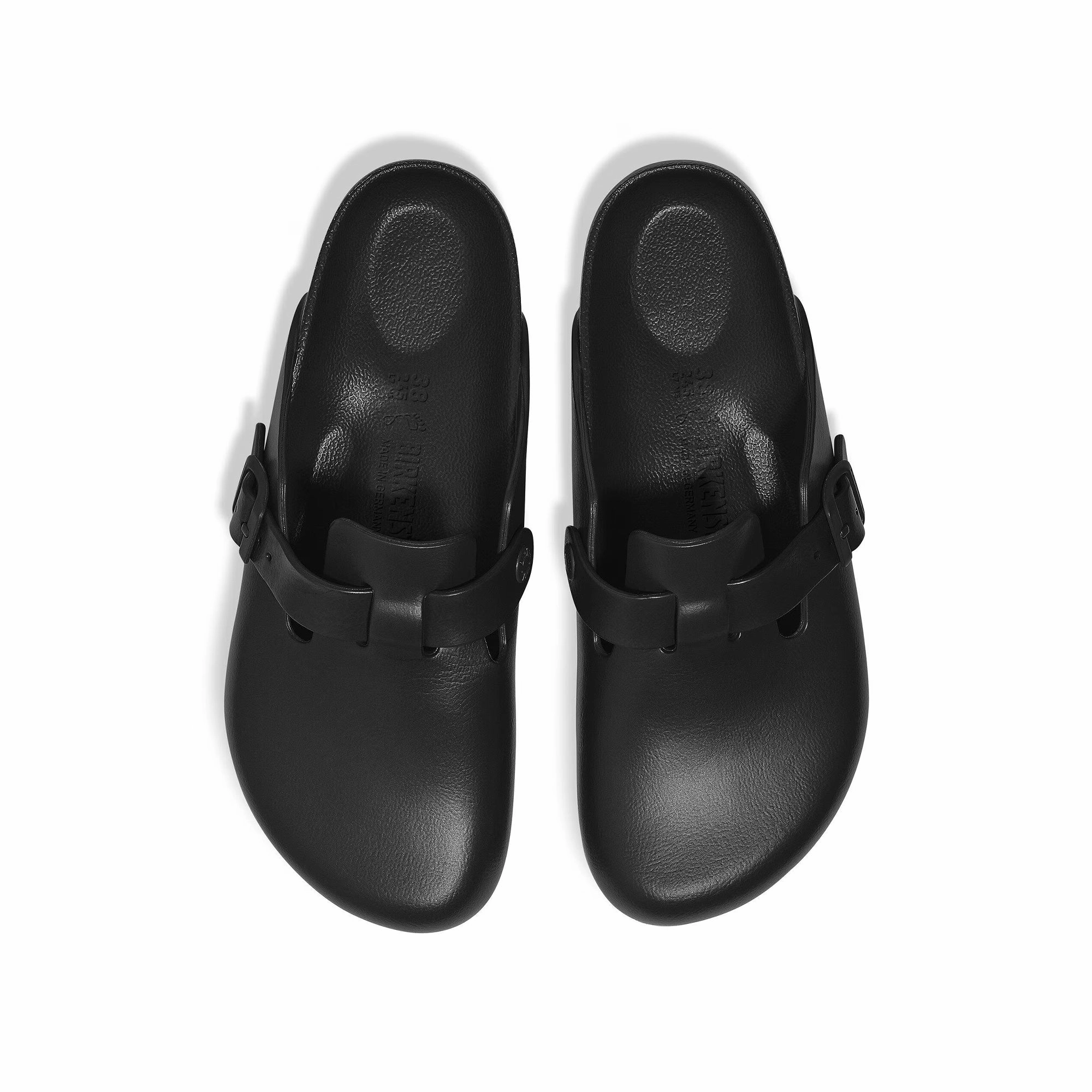 Birkenstock Mens Boston EVA Slippers running in an underpass area shoes Comfortable Upper