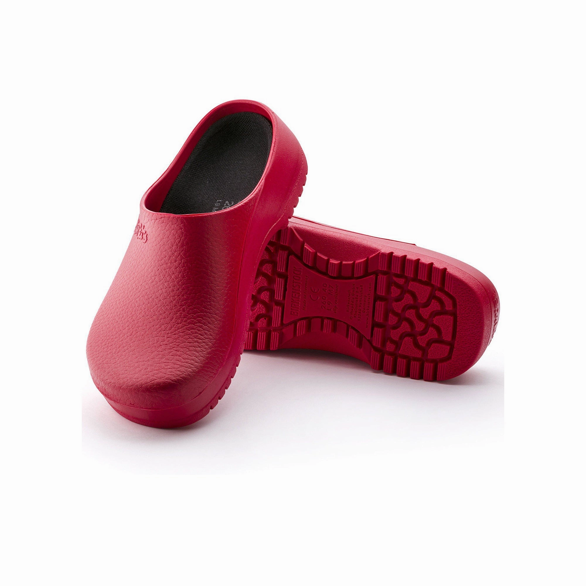 Synthetic Birkenstock Mens Super Birki Red Sandals