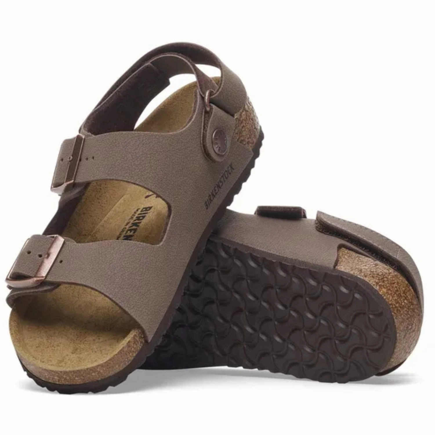 Supportive Birkenstock Milano AS Kids BFBC Mocca