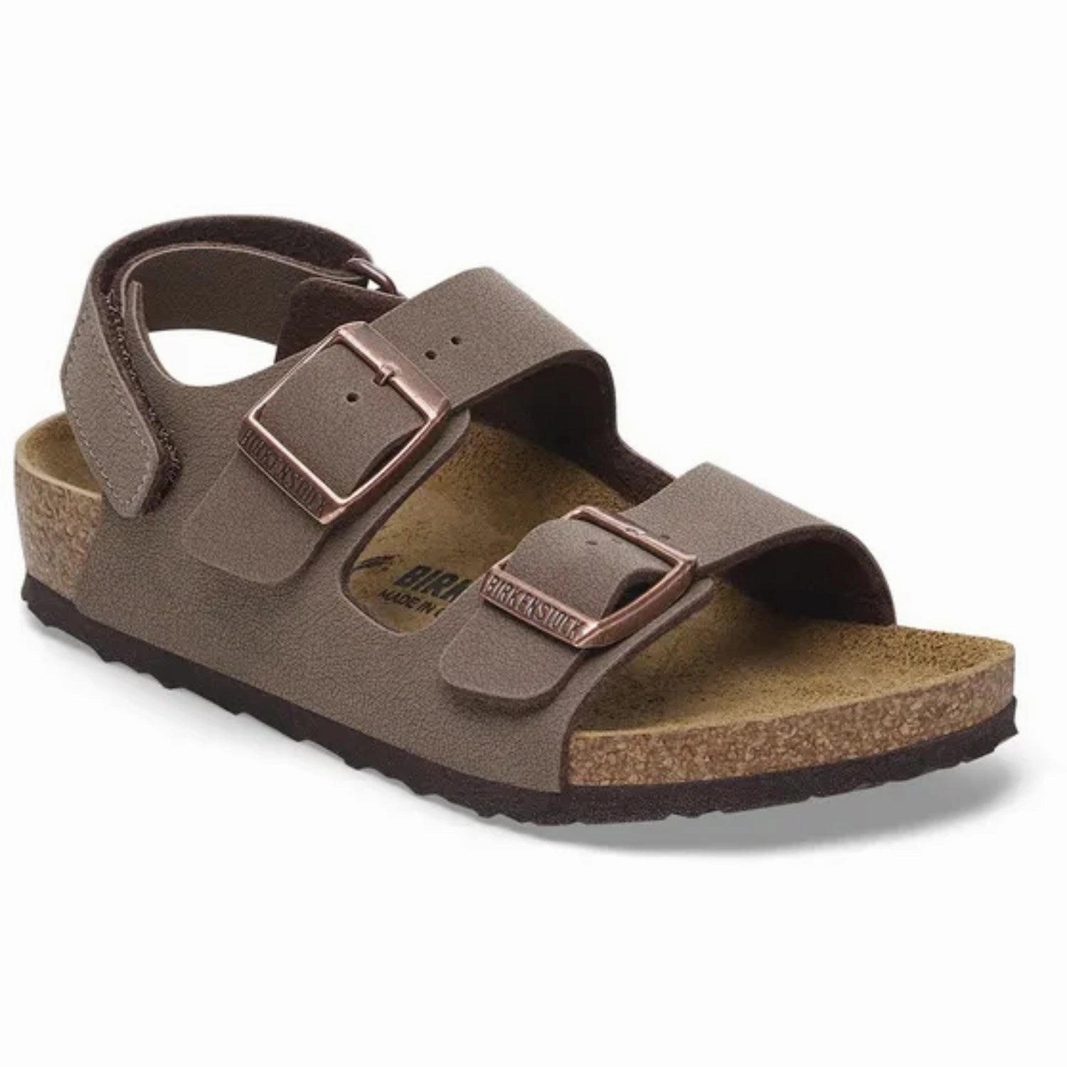 Birkenstock Milano AS Kids BFBC Mocca Relaxed Open Toe Shoes portable