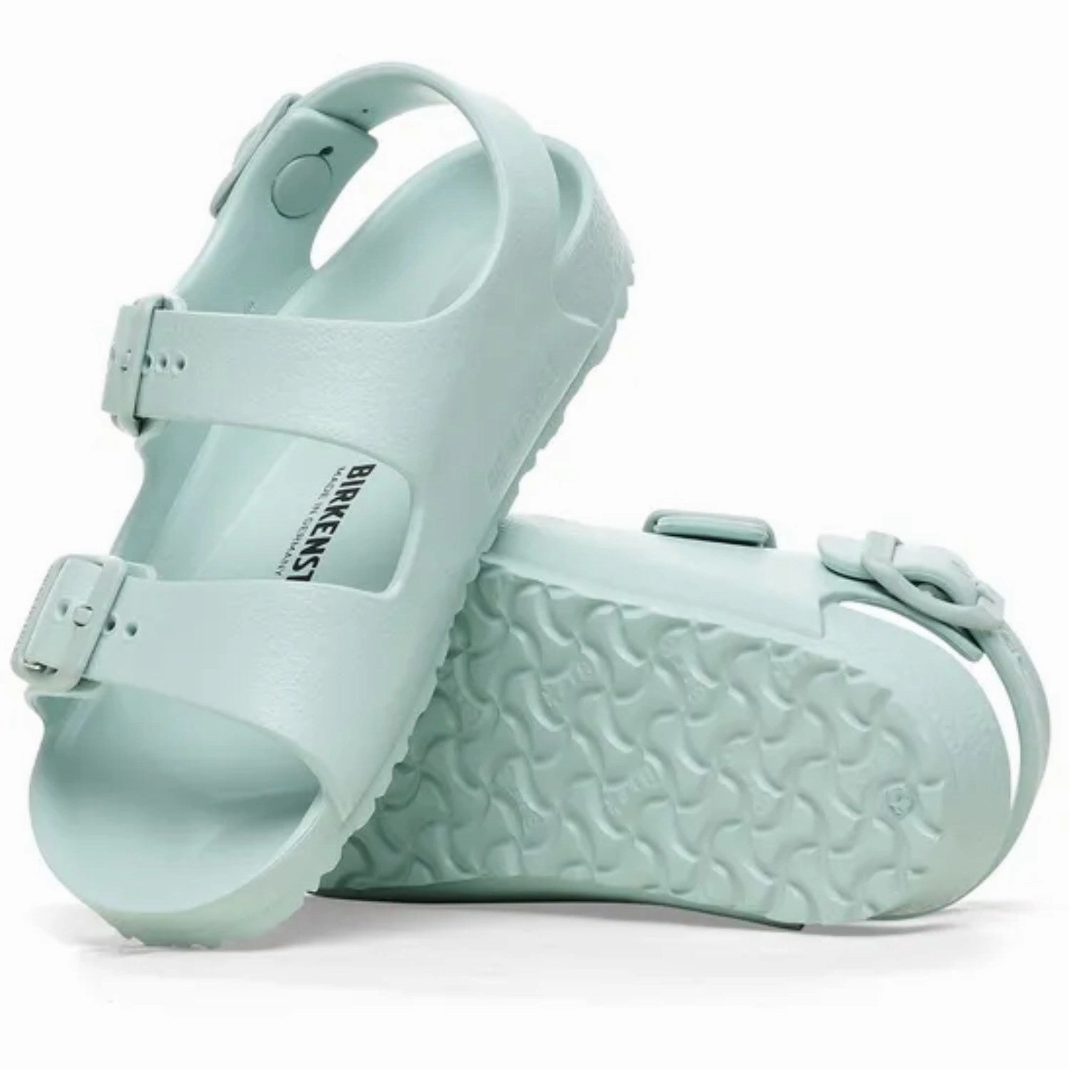 Birkenstock Milano EVA Kids Surf Green Quick Comfort Sandals