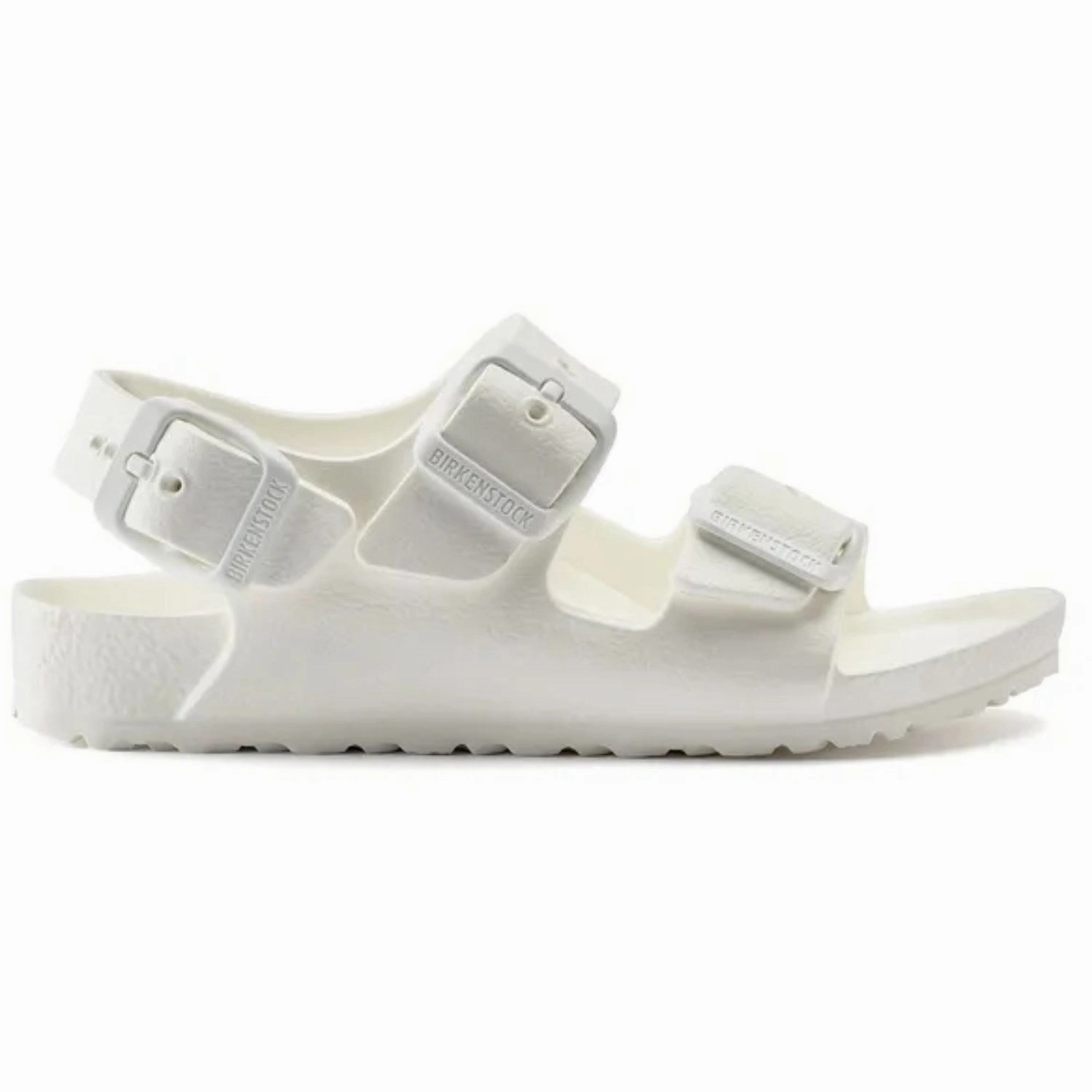 Closed Toe Design Birkenstock Milano EVA Kids White