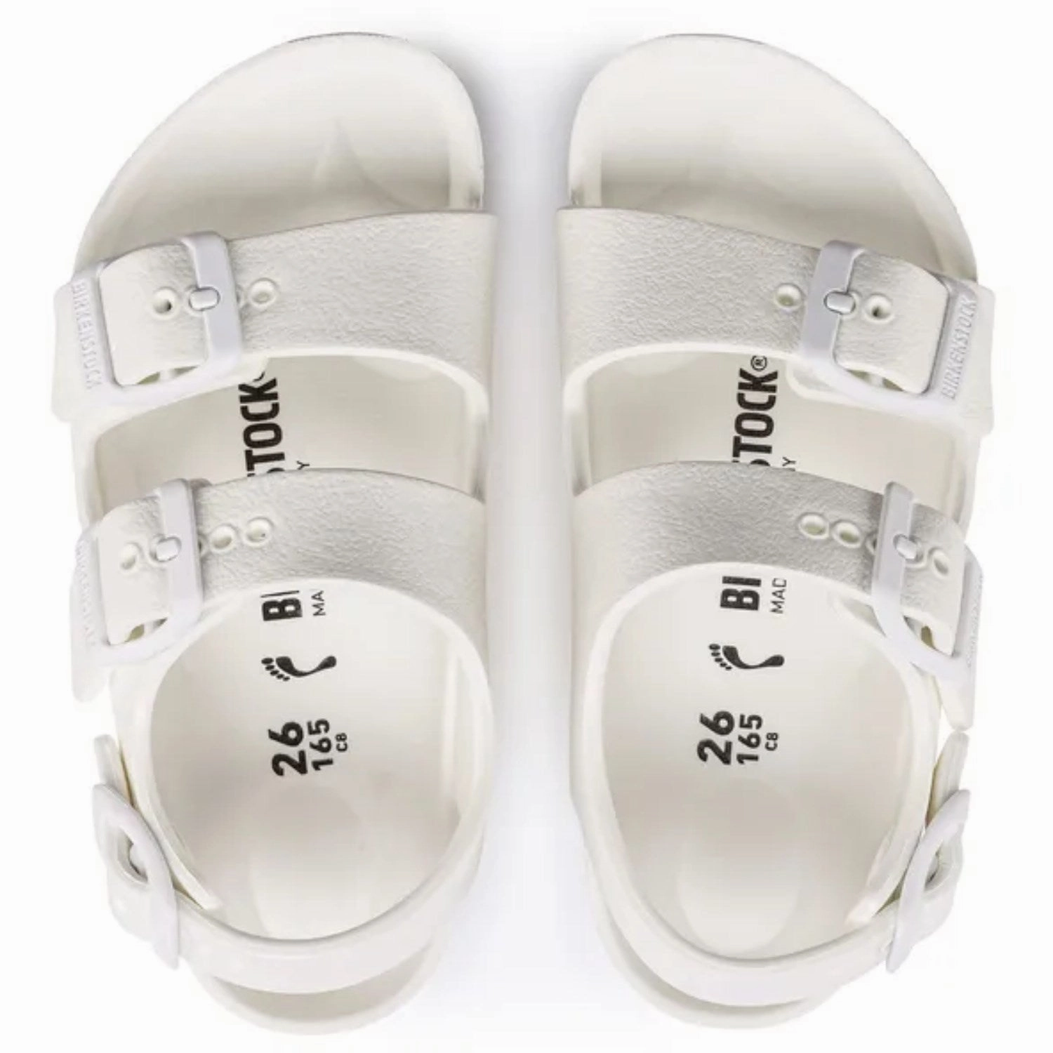 Birkenstock Milano EVA Kids White heel cup